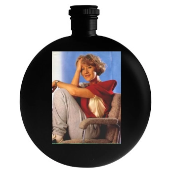 Helen Mirren Round Flask