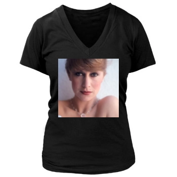 Helen Mirren Women's Deep V-Neck TShirt