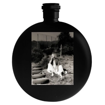 Helen Mirren Round Flask