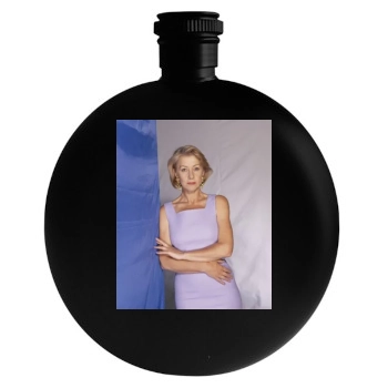 Helen Mirren Round Flask