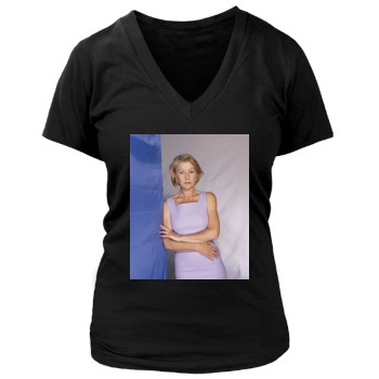 Helen Mirren Women's Deep V-Neck TShirt