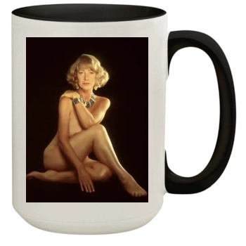 Helen Mirren 15oz Colored Inner & Handle Mug