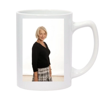 Helen Mirren 14oz White Statesman Mug