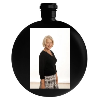 Helen Mirren Round Flask