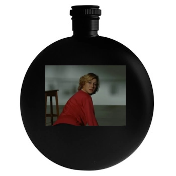 Helen Mirren Round Flask