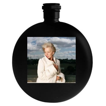 Helen Mirren Round Flask