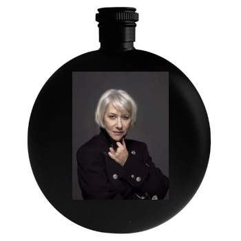 Helen Mirren Round Flask