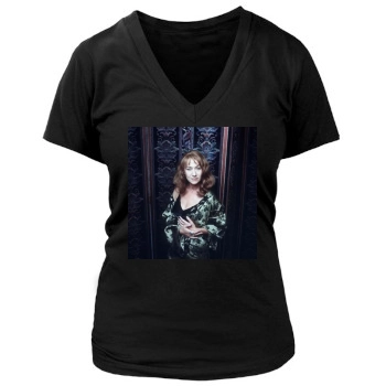 Helen Mirren Women's Deep V-Neck TShirt