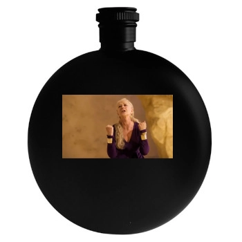 Helen Mirren Round Flask