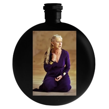 Helen Mirren Round Flask