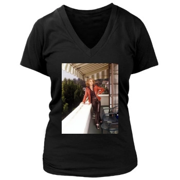 Helen Mirren Women's Deep V-Neck TShirt