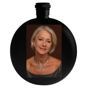 Helen Mirren Round Flask