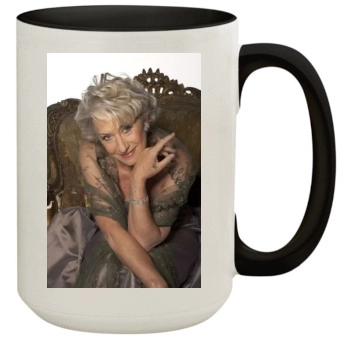 Helen Mirren 15oz Colored Inner & Handle Mug