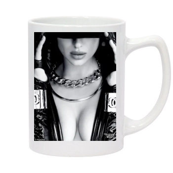 Irina Shayk 14oz White Statesman Mug