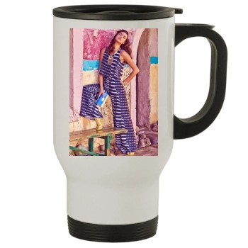 Irina Shayk Stainless Steel Travel Mug