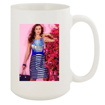 Irina Shayk 15oz White Mug