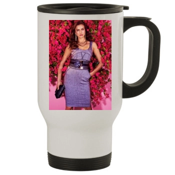 Irina Shayk Stainless Steel Travel Mug