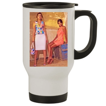 Irina Shayk Stainless Steel Travel Mug