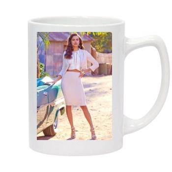 Irina Shayk 14oz White Statesman Mug