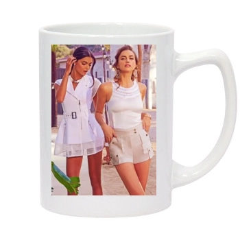 Irina Shayk 14oz White Statesman Mug