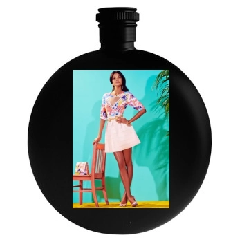 Irina Shayk Round Flask