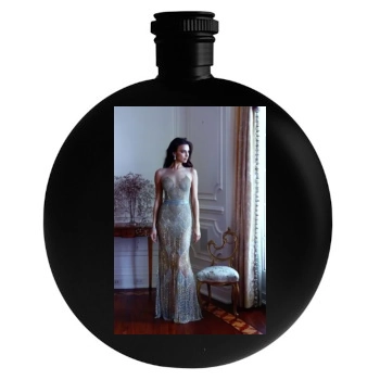 Irina Shayk Round Flask