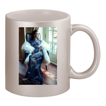 Irina Shayk 11oz Metallic Silver Mug