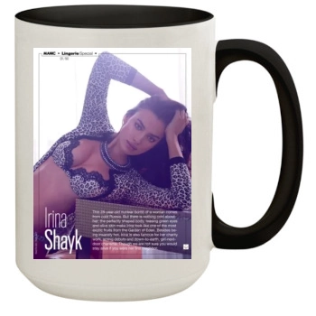 Irina Shayk 15oz Colored Inner & Handle Mug