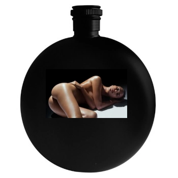 Irina Shayk Round Flask