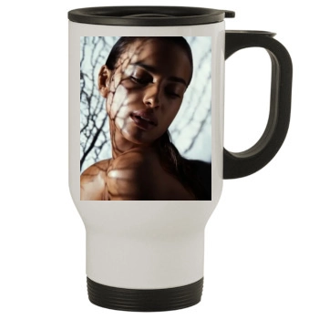 Irina Shayk Stainless Steel Travel Mug