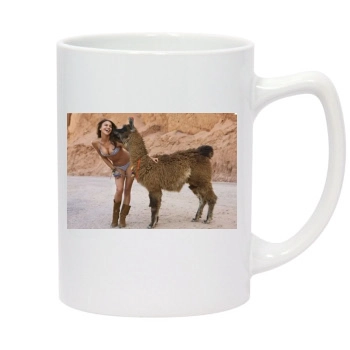 Irina Shayk 14oz White Statesman Mug