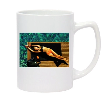 Irina Shayk 14oz White Statesman Mug