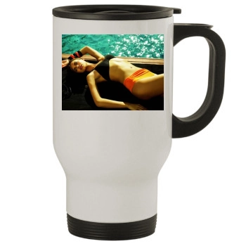 Irina Shayk Stainless Steel Travel Mug