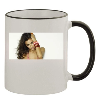 Irina Shayk 11oz Colored Rim & Handle Mug