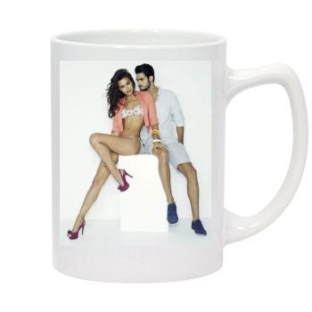 Irina Shayk 14oz White Statesman Mug