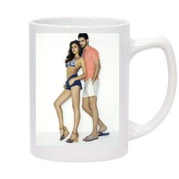 Irina Shayk 14oz White Statesman Mug