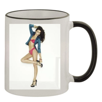 Irina Shayk 11oz Colored Rim & Handle Mug