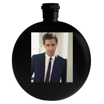 Jake Gyllenhaal Round Flask