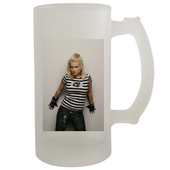 Jeanette Biedermann 16oz Frosted Beer Stein