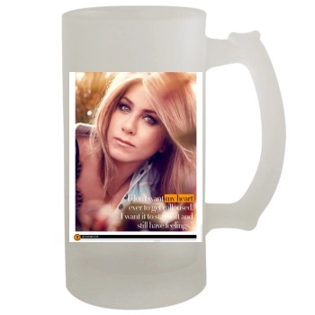 Jennifer Aniston 16oz Frosted Beer Stein