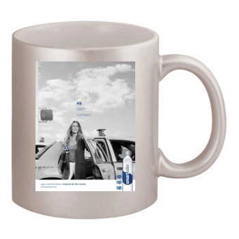 Jennifer Aniston 11oz Metallic Silver Mug