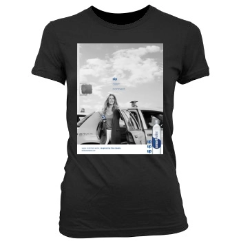 Jennifer Aniston Women's Junior Cut Crewneck T-Shirt