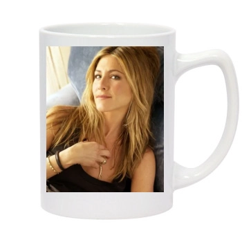 Jennifer Aniston 14oz White Statesman Mug