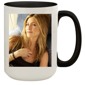 Jennifer Aniston 15oz Colored Inner & Handle Mug