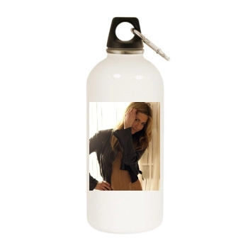 Jennifer Aniston White Water Bottle With Carabiner