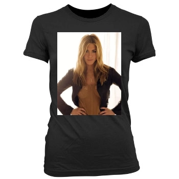 Jennifer Aniston Women's Junior Cut Crewneck T-Shirt