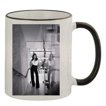 Jennifer Connelly 11oz Colored Rim & Handle Mug