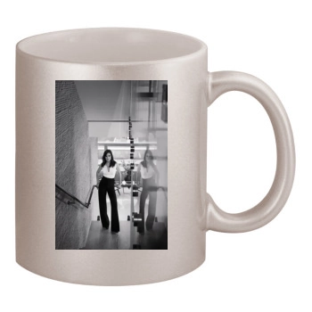 Jennifer Connelly 11oz Metallic Silver Mug