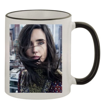 Jennifer Connelly 11oz Colored Rim & Handle Mug