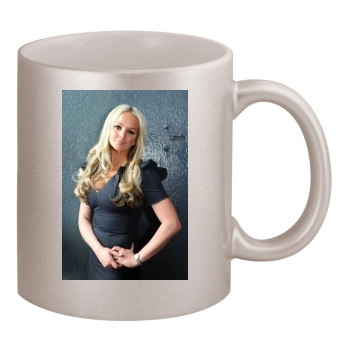 Jennifer Connelly 11oz Metallic Silver Mug